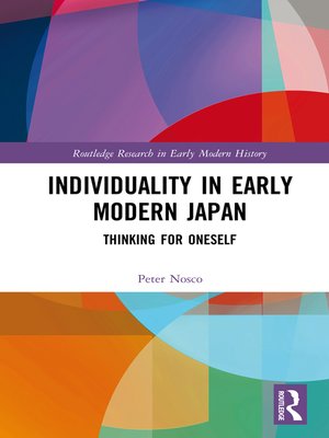 cover image of Individuality in Early Modern Japan